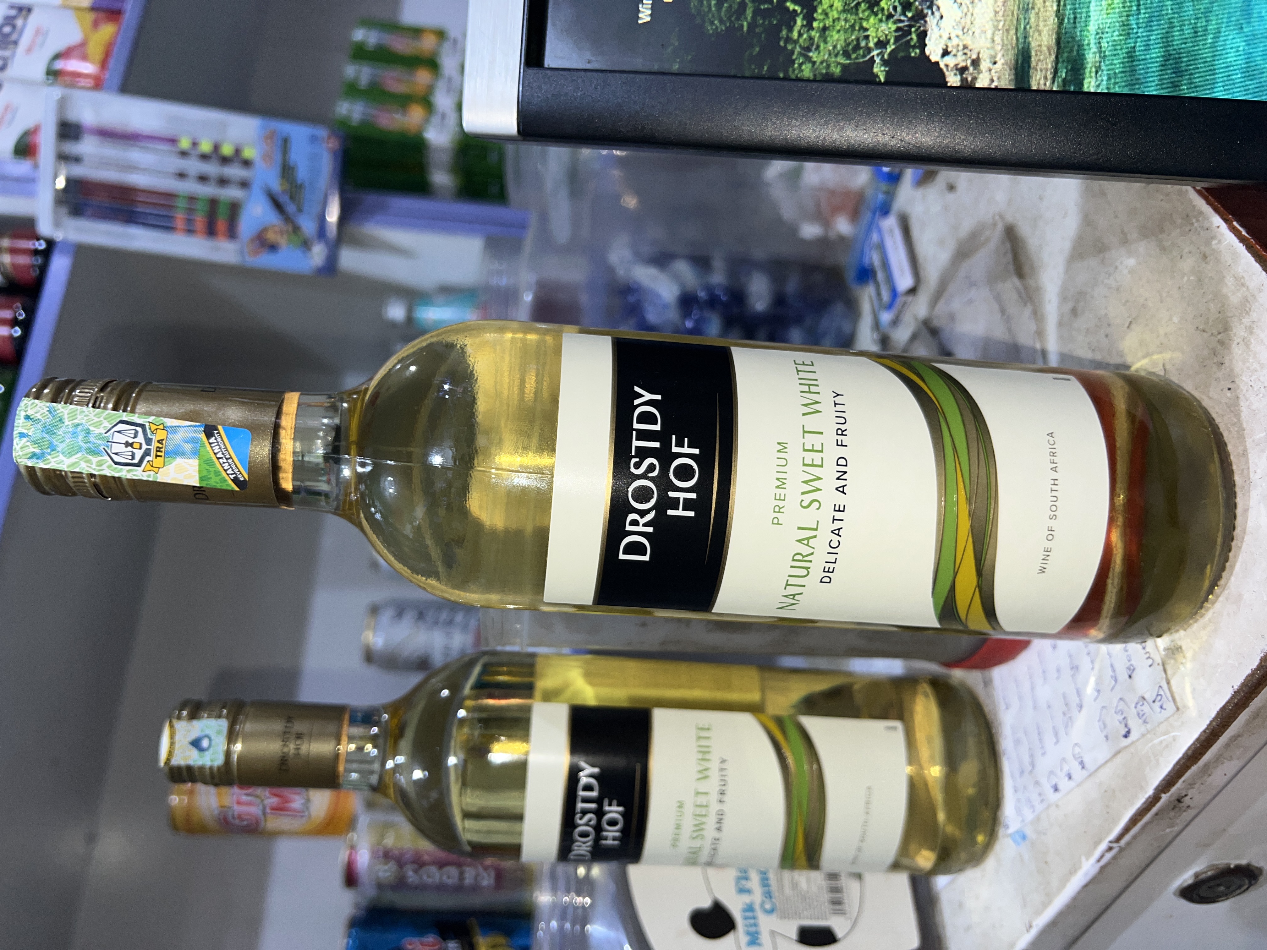 Wine Drostid hof natural sweet white delicateand fruit 750 ml